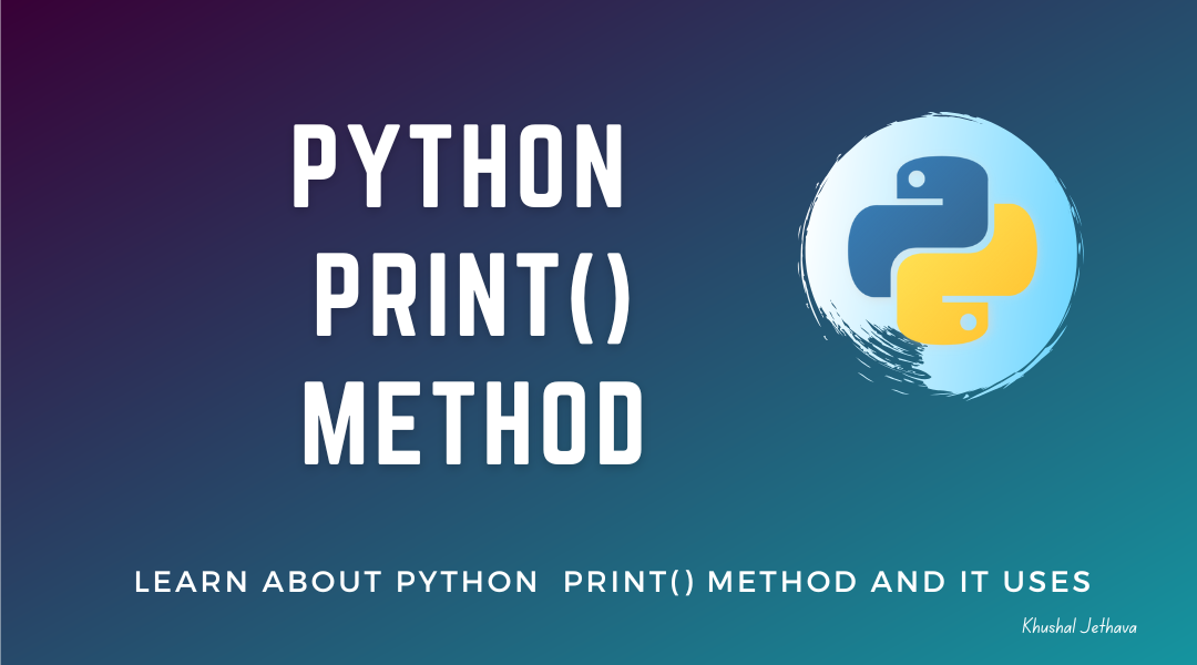 Python print()